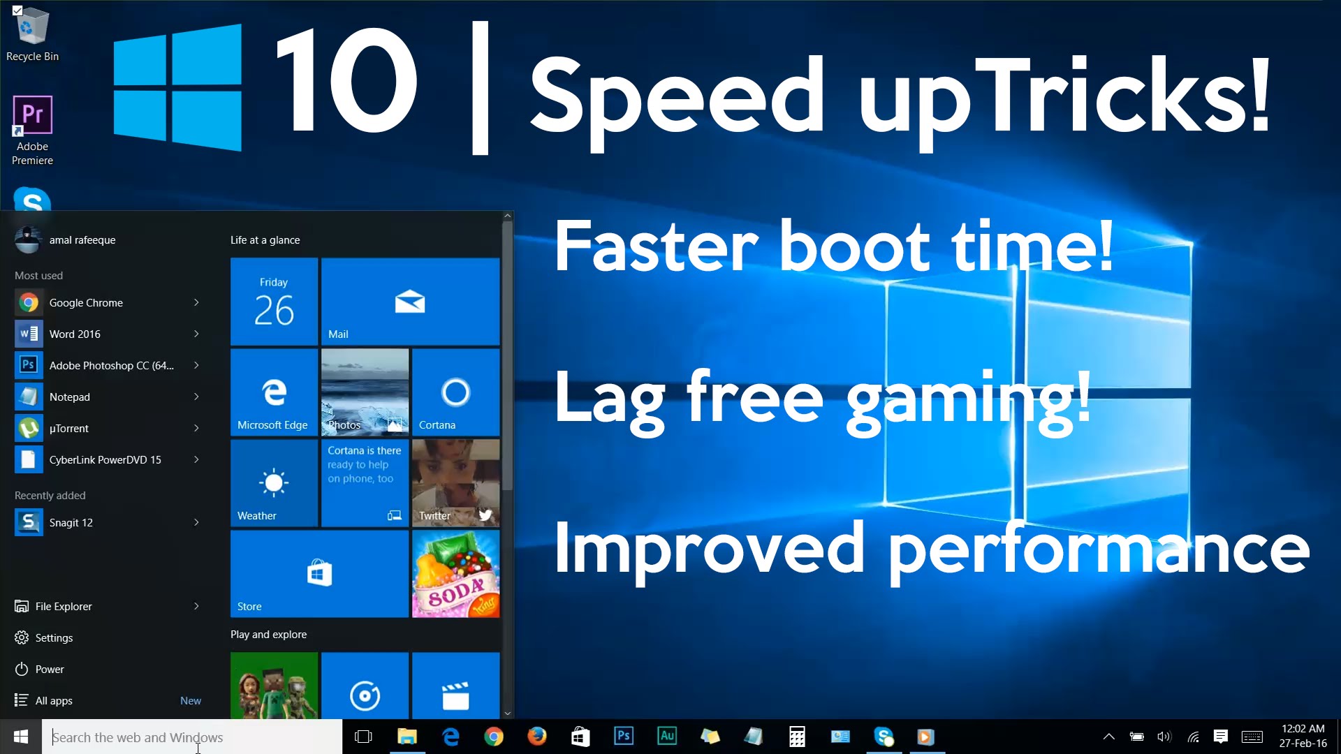 windows 10 boost performance