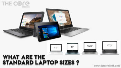 What are the standard laptop sizes? 2022 Case Study