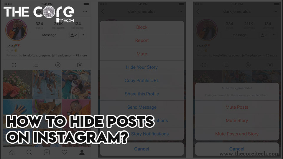 how-to-hide-posts-on-instagram-thecoreitech